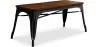 Industrieel Design Bank - Hout en Metaal - Stylix image 7