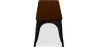 Industrieel Design Bank - Hout en Metaal - Stylix image 7