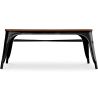 Industrieel Design Bank - Hout en Metaal - Stylix image 7