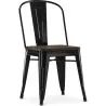 Eetkamerstoel - Industrieel ontwerp - Hout en staal - Stylix image 7
