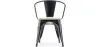 Eetkamerstoel met armleuningen - Hout & Staal - Stylix image 7