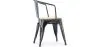 Eetkamerstoel met armleuningen - Hout & Staal - Stylix image 7