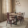 Eetkamerstoel - Industrieel ontwerp - Hout & Staal -Stylix image 7
