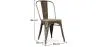 Eetkamerstoel - Industrieel ontwerp - Hout & Staal -Stylix image 7