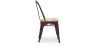 Eetkamerstoel - Industrieel ontwerp - Hout & Staal -Stylix image 7