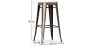Barkruk - Industrieel Ontwerp - Staal & Hout - 76cm - Stylix image 7