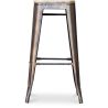 Barkruk - Industrieel Ontwerp - Staal & Hout - 76cm - Stylix image 7