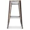 Barkruk - Industrieel Ontwerp - Staal & Hout - 76cm - Stylix image 7
