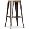 Barkruk - Industrieel Ontwerp - Staal & Hout - 76cm - Stylix image 7
