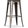 Barkruk - Industrieel Ontwerp - Hout & Metaal - 76cm - Stylix image 7