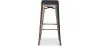 Barkruk - Industrieel Ontwerp - Hout & Metaal - 76cm - Stylix image 7
