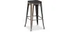 Barkruk - Industrieel Ontwerp - Hout & Metaal - 76cm - Stylix image 7