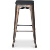 Barkruk - Industrieel Ontwerp - Hout & Metaal - 76cm - Stylix image 7