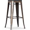 Barkruk - Industrieel Ontwerp - Hout & Metaal - 76cm - Stylix image 7