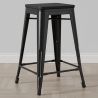 Barkruk - Industrieel Ontwerp - Hout & Staal - 61cm - Stylix image 7