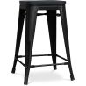 Barkruk - Industrieel Ontwerp - Hout & Staal - 61cm - Stylix image 7