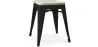 Industriële Design Kruk - Hout & Metaal - 45cm - Stylix image 7