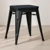 Industrieel Design Krukje - Hout & Staal - 46cm - Stylix image 7
