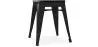 Industrieel Design Krukje - Hout & Staal - 46cm - Stylix image 7