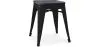 Industrieel Design Krukje - Hout & Staal - 46cm - Stylix image 7