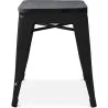 Industrieel Design Krukje - Hout & Staal - 46cm - Stylix image 7