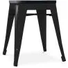 Industrieel Design Krukje - Hout & Staal - 46cm - Stylix image 7
