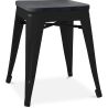 Industrieel Design Krukje - Hout & Staal - 46cm - Stylix image 7