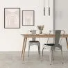 Stalen eetkamerstoel - industrieel ontwerp - nieuwe editie - Stylix image 7