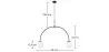Kristallen Ballen Plafondlamp - Hanglamp 2 armen - Josephine image 7