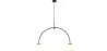 Kristallen Ballen Plafondlamp - Hanglamp 2 armen - Josephine image 7