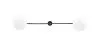 Kristallen Ballen Plafondlamp - Hanglamp 2 armen - Josephine image 7