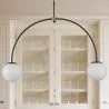 Kristallen Ballen Plafondlamp - Hanglamp 2 armen - Josephine image 7