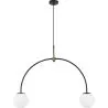 Kristallen Ballen Plafondlamp - Hanglamp 2 armen - Josephine image 7