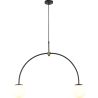 Kristallen Ballen Plafondlamp - Hanglamp 2 armen - Josephine image 7