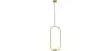 Globe Plafondlamp - Gouden Hanglamp - Robijn image 7