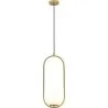 Globe Plafondlamp - Gouden Hanglamp - Robijn image 7
