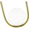 Globe Plafondlamp - Gouden Hanglamp - Robijn image 7