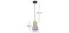 Plafondlamp hout en beton - Hanglamp Scandinavisch design - Minnie image 7