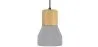 Plafondlamp hout en beton - Hanglamp Scandinavisch design - Minnie image 7
