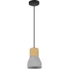 Plafondlamp hout en beton - Hanglamp Scandinavisch design - Minnie image 7