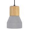 Plafondlamp hout en beton - Hanglamp Scandinavisch design - Minnie image 7