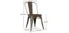 Eetkamerstoel - Industrieel ontwerp - Hout & Staal - Nieuwe Editie - Stylix image 7