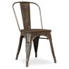Eetkamerstoel - Industrieel ontwerp - Hout & Staal - Nieuwe Editie - Stylix image 7
