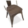 Eetkamerstoel - Industrieel ontwerp - Hout & Staal - Nieuwe Editie - Stylix image 7