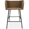 Rotan Kruk met Armleuningen - Boho Bali Ontwerp - Ishita image 7