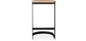 Barkruk industrieel ontwerp - hout & metaal - 60cm - Lia image 7