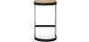 Barkruk industrieel ontwerp - hout & metaal - 60cm - Lia image 7