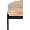 Barkruk industrieel ontwerp - hout & metaal - 60cm - Lia image 7
