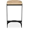 Barkruk industrieel ontwerp - hout & metaal - 60cm - Lia image 7