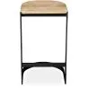 Barkruk industrieel ontwerp - hout & metaal - 60cm - Lia image 7